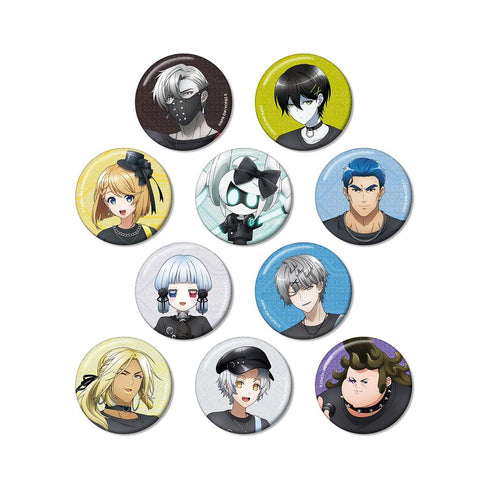 『#コンパス2.0 戦闘摂理解析システム』描き下ろし ロックバンドver. トレーディンググリッター缶バッジ(単位/BOX)